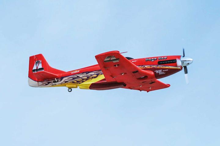 Productafbeelding FMS p-51 dago rood pnp - 110 cm (Warbird)