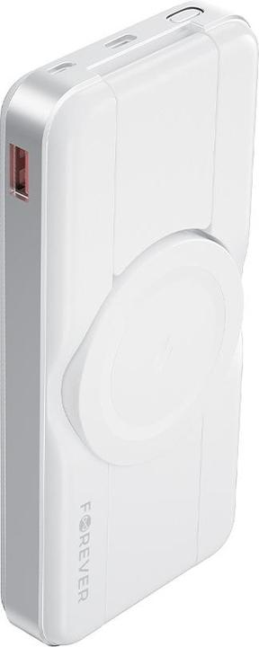 Produktbild Forever kabellose Powerbank MATB-300 10000 mAh 3in1 weiss (10000 mAh, 15 W)