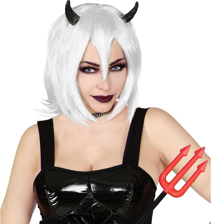 Produktbild Magni Widmann 04457 - Perücke Teufel, Cosplay, Gothic, Motto-Party, Karneval, Halloween