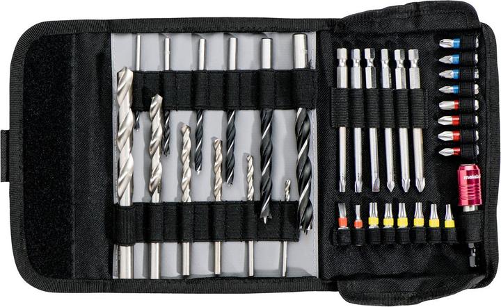 Actual product image Metabo Bit and drill roll bag SP. 35-piece (626725000)