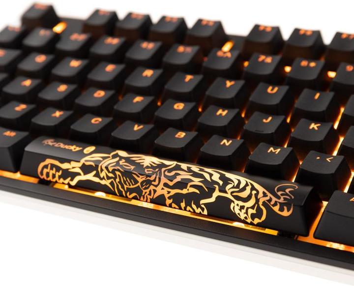 Produktbild Ducky ONE 2 Backlit PBT Gaming Tastatur, MX-Blue, RGB LED - schwarz (US) (US, Kabelgebunden)