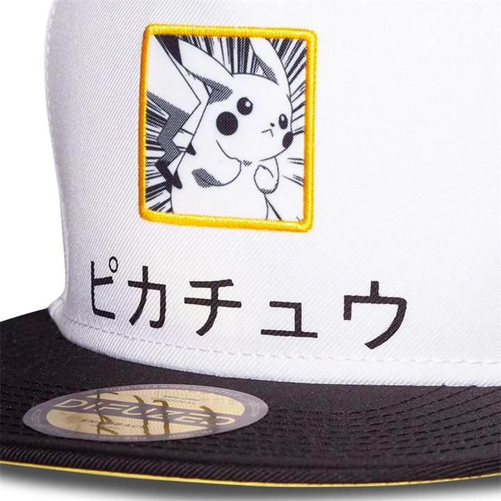 Produktbild Difuzed Cap: Pokémon - Pikachu Japanese Logo Snapback (One Size)