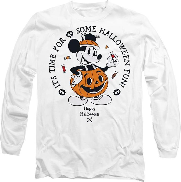 Actual product image Disney Unisex Adult Pumpking Costume Mickey Mouse T-Shirt (XL)