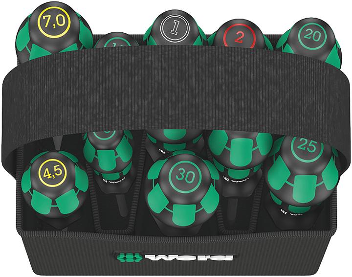 Image du produit Wera Kraftform 2go 300 (Vis fendues, Torx (TX), Cruciforme PZ, Recouvrement cruciforme Phillipps (PH))