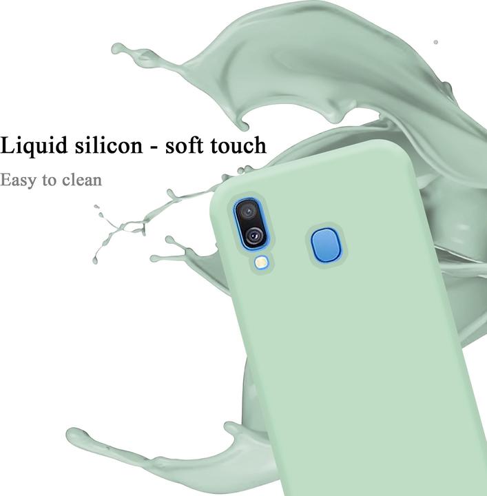 Image du produit Cadorabo TPU Liquid Silicone Case Cover (Samsung Galaxy A40)