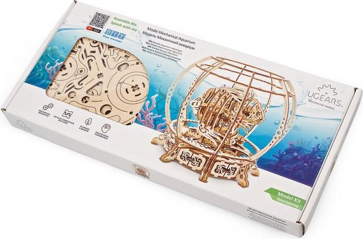 Image du produit Ugears 70155 - Kit modèle d'aquarium en bois