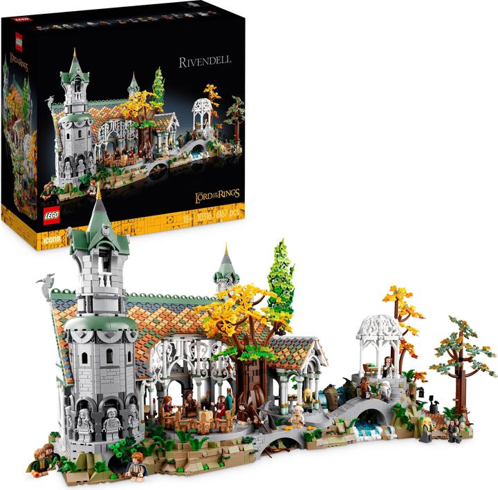 Actual product image LEGO Rivendell (10316, LEGO Lord of the Rings, LEGO Rare Sets)
