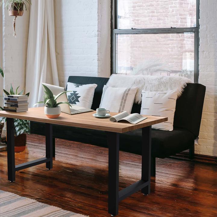Actual product image Wiltec Table legs set 70x72cm black powder-coated Table runners Table frame