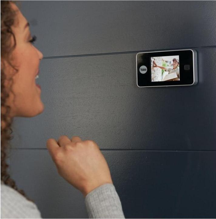 Actual product image Yale YA-05001432-5511 - Digital Door Spy DDV 500, 3.2quot Display Black (Digital)