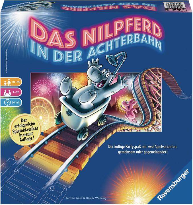 Actual product image Ravensburger Parlour game The hippo in the roller coaster (German)