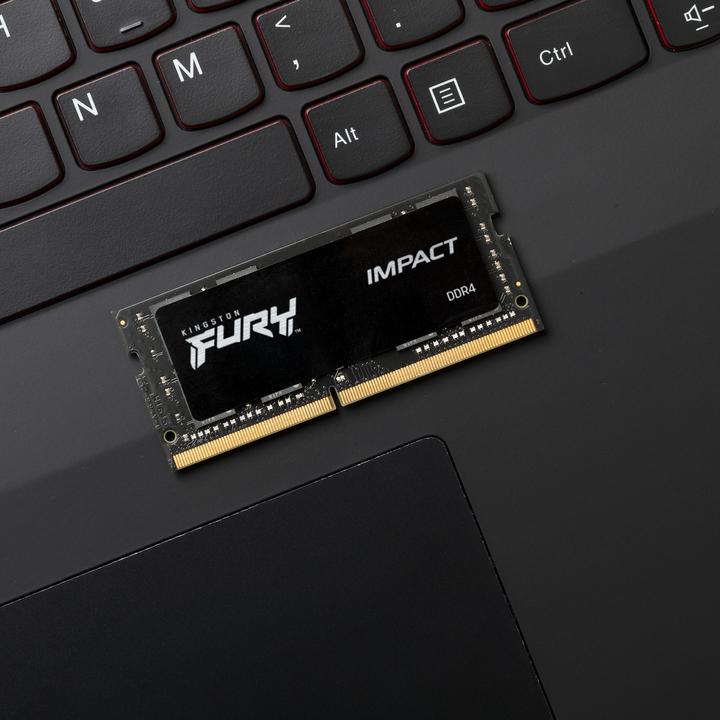 Actual product image Kingston FURY Impact (2 x 16GB, 2666 MHz, DDR4-RAM, SO-DIMM)