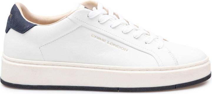 Crime London Crime leather sneakers white and blue