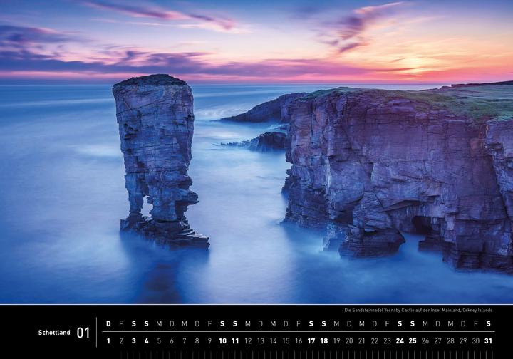 Produktbild Schottland Premiumkalender 2026 (50 x 35 cm, Deutsch)