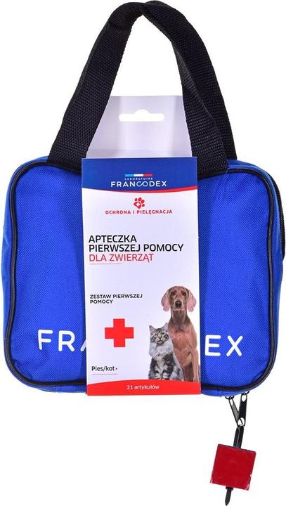 Francodex Trousse de premiers secours pour animaux (Chien, Rongeur, Oiseau, Chat)