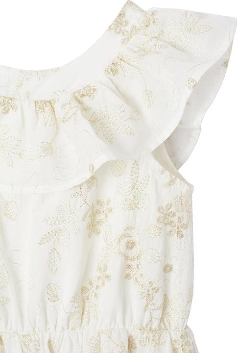 Produktbild Vertbaudet Festlicher kurzer Mädchen Jumpsuit mit gestickten Glanzblumen (98)
