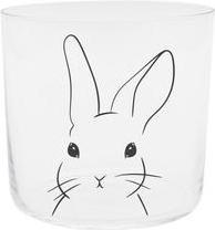 Produktbild Eulenschnitt Trinkglas Hase schwarz (0.35 l)