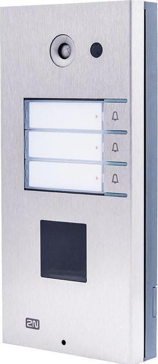Produktbild 2N Helios IP Vario 3x1 Ruf + Kam (Ethernet, Kabelgebunden)