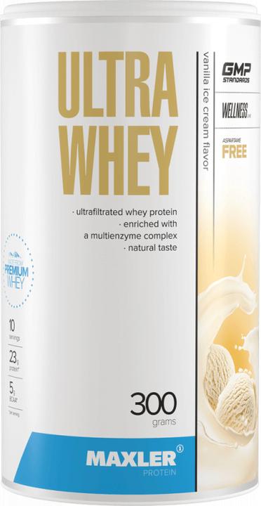 Produktbild Maxler Ultra Whey (Vanilla Ice Cream, 1 Stk., 300 g)