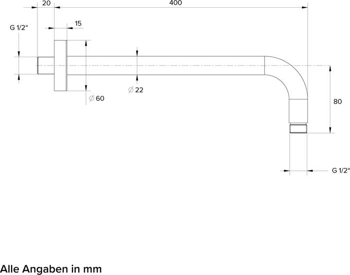 Immagine prodotto Chris Bergen Soffione SET (2 Tipi di raggi, 8.50 l/min)