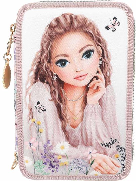 Actual product image Magni DEPESCHE TOPModel Federtasche 3fach SUMMER FEELING gefüllt