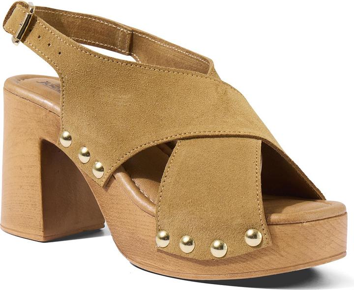 Actual product image Joe Browns Wooden Heel Suede Shoes (42)