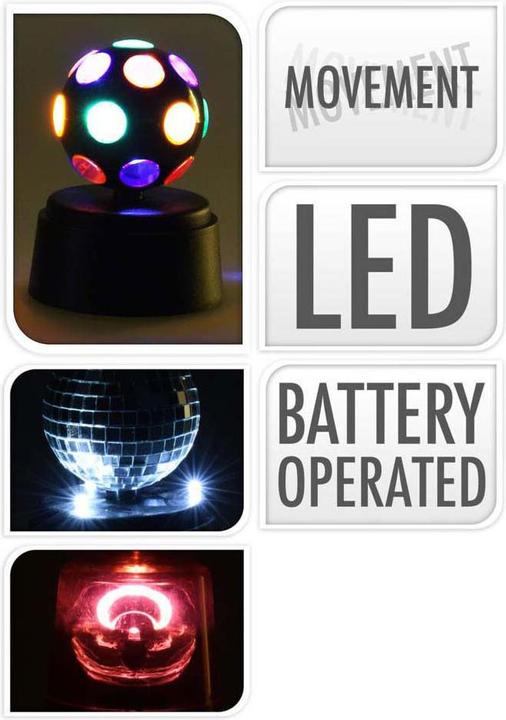 Productafbeelding Feestverlichting, set van 3, discolamp