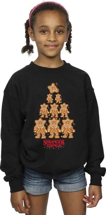 Actual product image Netflix Girls Stranger Things Gingerbread Sweatshirt (152, 158)