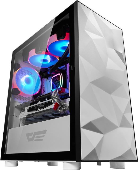 Actual product image Darkflash Tech Computer case DLM21 (white) (ITX)