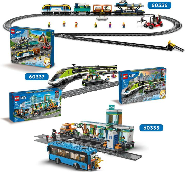Produktbild LEGO Personen-Schnellzug (60337, LEGO City, LEGO Powered UP)