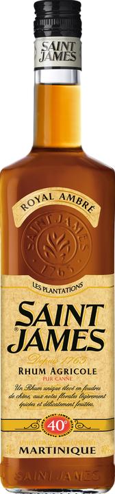 Image du produit Saint James Rhum Agricole Ambré (1 x 70 cl)