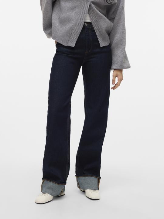 Produktbild Vero Moda VMTESSA Hohe Taille Weiter Beinschnitt Jeans Weit geschnitten (W28/L32)