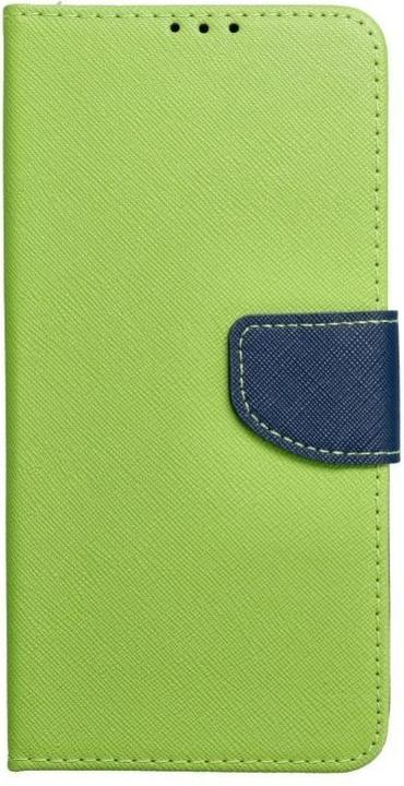 Actual product image Fancy Book Book case OEM case for SAMSUNG A33 5G lime / navy (Samsung Galaxy A33 5G)