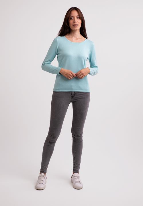 Actual product image Cash-Mere Seide Kaschmir Rundhals Pullover (XXL)
