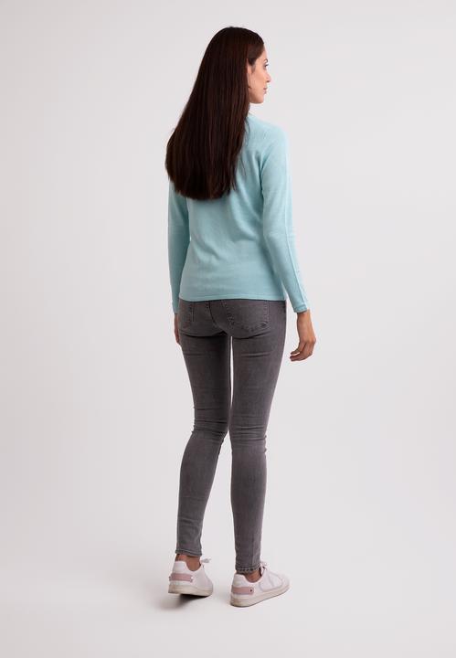 Actual product image Cash-Mere Seide Kaschmir Rundhals Pullover (XXL)