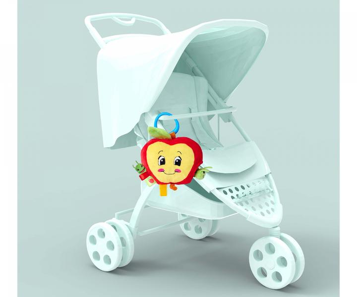 Actual product image ABC Activities Apple with Caterpillar Soft Toy
