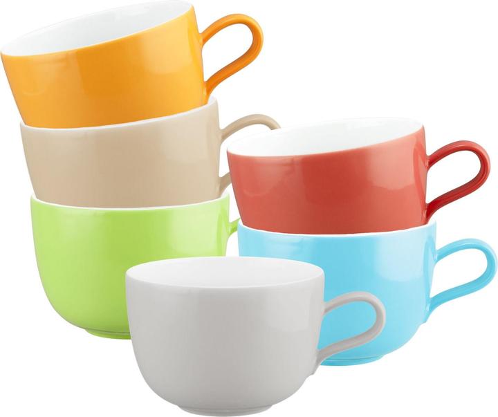 Produktbild Seltmann Liberty Pure Colors Milchkaffeetassen (380 ml, 6 x)