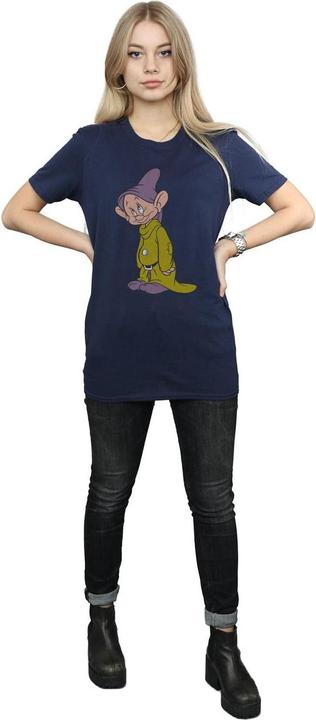 Actual product image Snow White Womens/Ladies Dopey Cotton Boyfriend T-Shirt (XL)