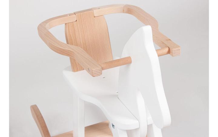 Produktbild Pinolino Schaukelpferd " mit Ring, weiss/natur