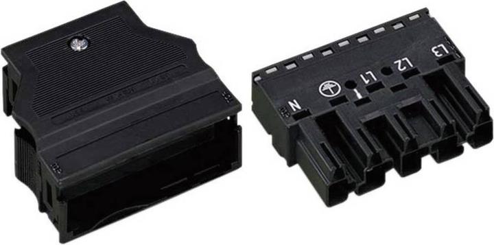 Actual product image Wago 770-115/K010-165 Mains connector WINSTA MIDI plug, straight Total poles