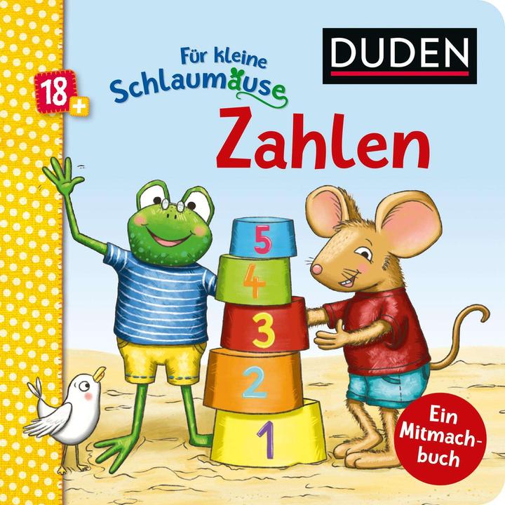 Immagine prodotto Duden 18+: Für kleine Schlaumäuse: Zahlen (Lustiges Mitmach-Buch für die Kleinsten) (Tedesco)
