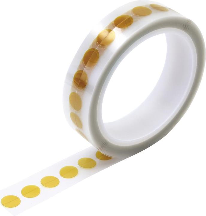 Produktbild Wetec Polyimid-Klebepunkte, 1.000 St. auf Rolle, 4 mm