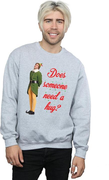 Actual product image Elf Mens Hug Buddy Sweatshirt (L)
