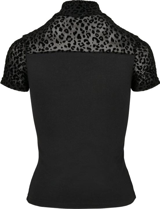 Immagine prodotto Urban Classics Maglietta a collo alto con pizzo Flock da donna (4XL)