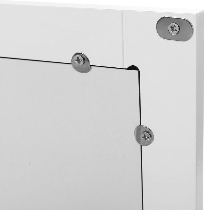 Actual product image Vasagle Mirror cabinet LHC002 white 56.5 x 13.0 x 58.5 cm (56 x 13 x 58 cm)