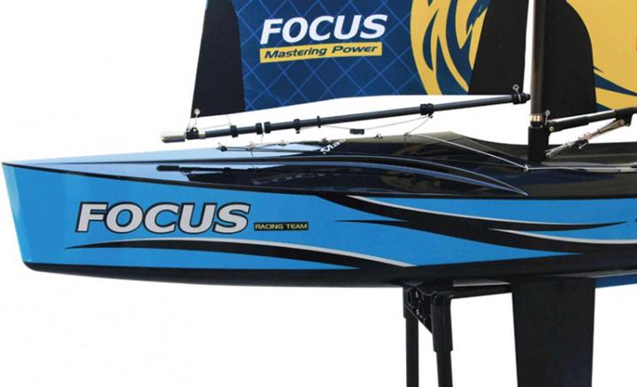Actual product image Joysway Focus V3 Segelboot 1-meter RTR Blau