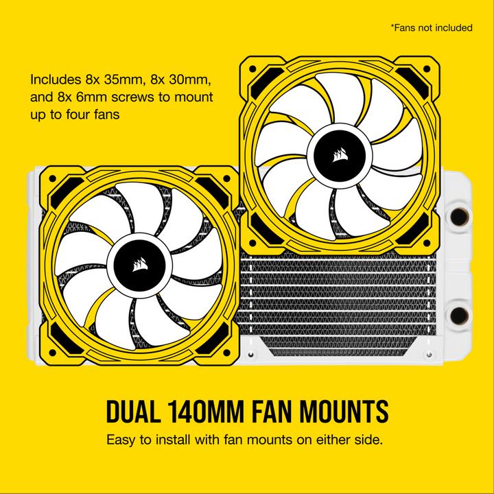 Image du produit Corsair Hydro X Series XR5 280 (140 mm)