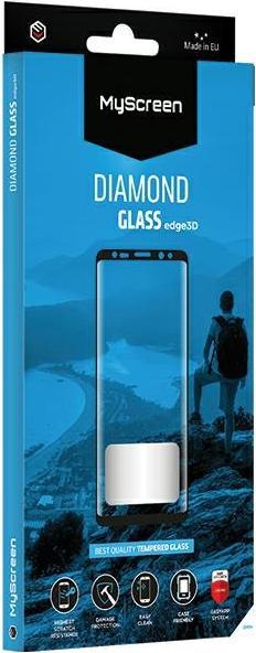 Actual product image MyScreen Protector MS Diamond Glass Edge 3D Oppo Reno 10/ 10 Pro czarny/black Tempered Glass (1 Piece, OPPO Reno 10, Realme 10 Pro+)