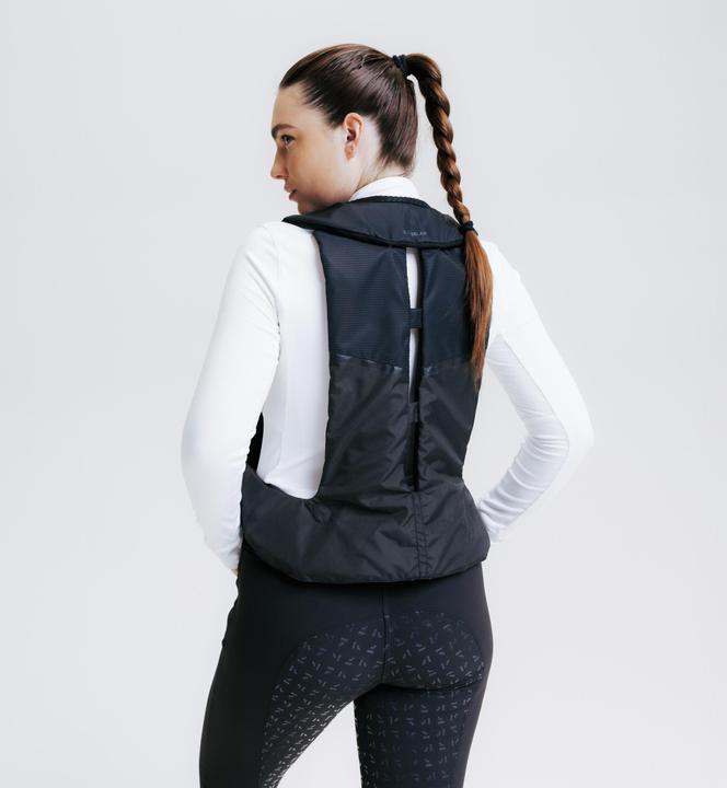 Actual product image Caperlan Riding waistcoat Airbag ladies/men black (M)