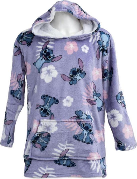 Immagine prodotto Lilo & Stitch Coperta con Cappuccio Fiori Bambini