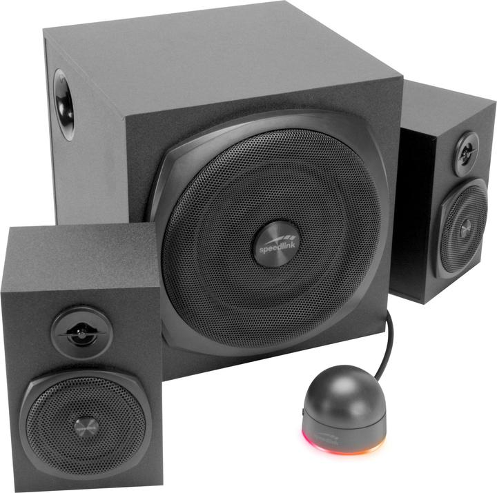 Actual product image Speedlink GRAVITY LT 2.1 subwoofer system, black